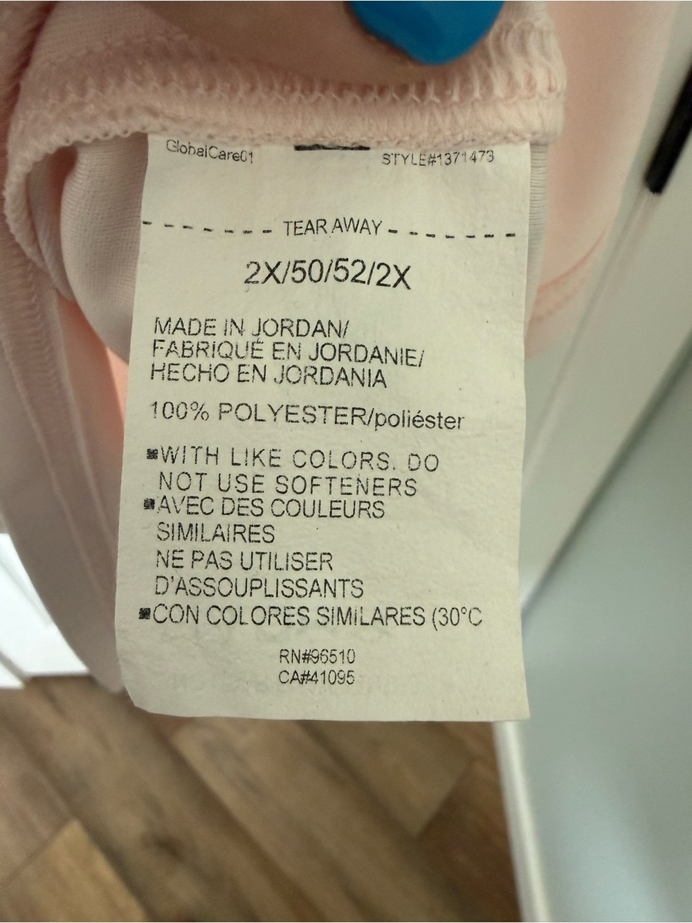 Under Armour Light Pink Heatgear Athletic Top 2X - Picture 5 of 6